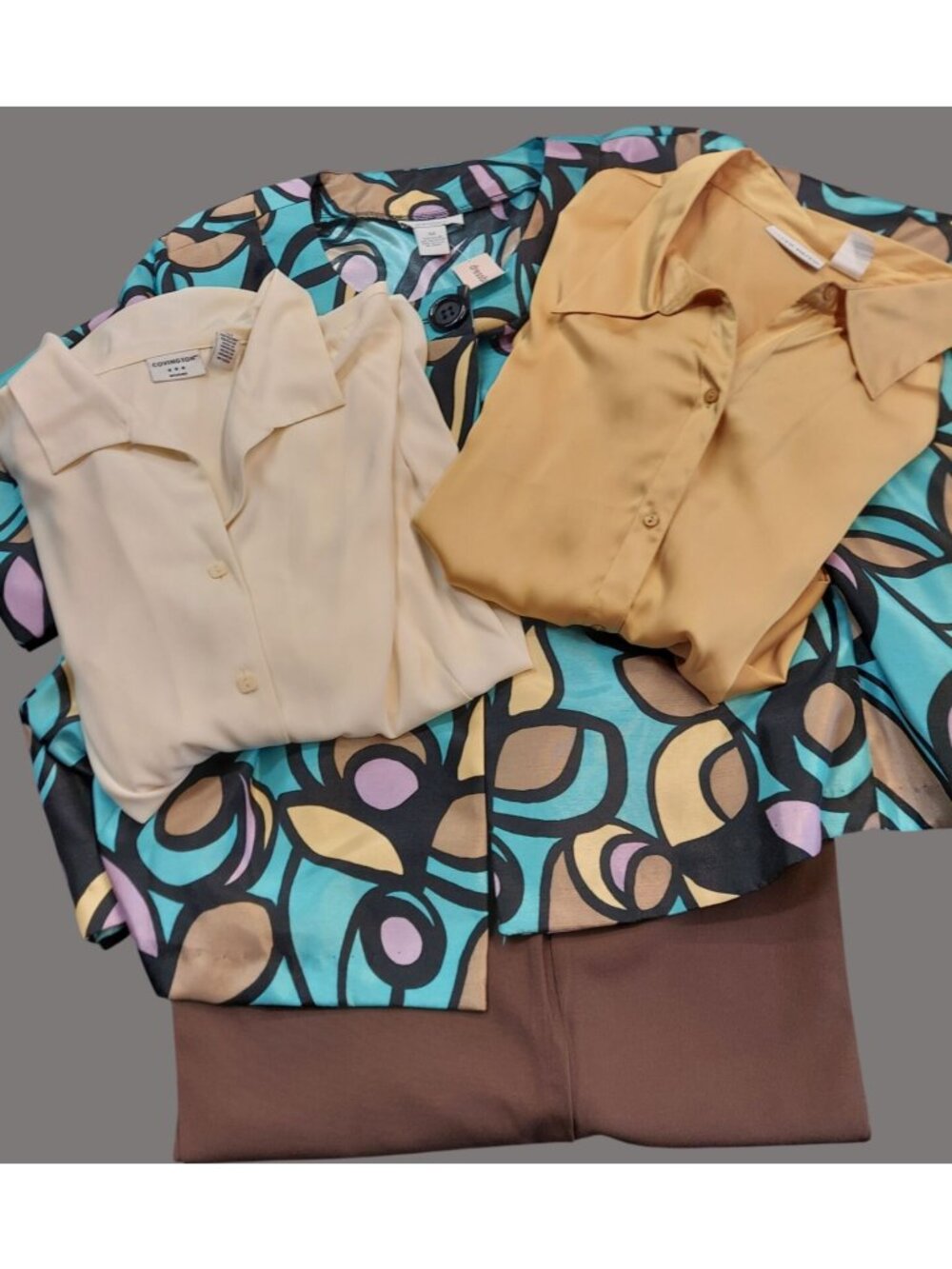 Womens Blouse, Jacket & Pant Set - Plus Size 22x-24x 3XL * Free Shipping * Q01-a